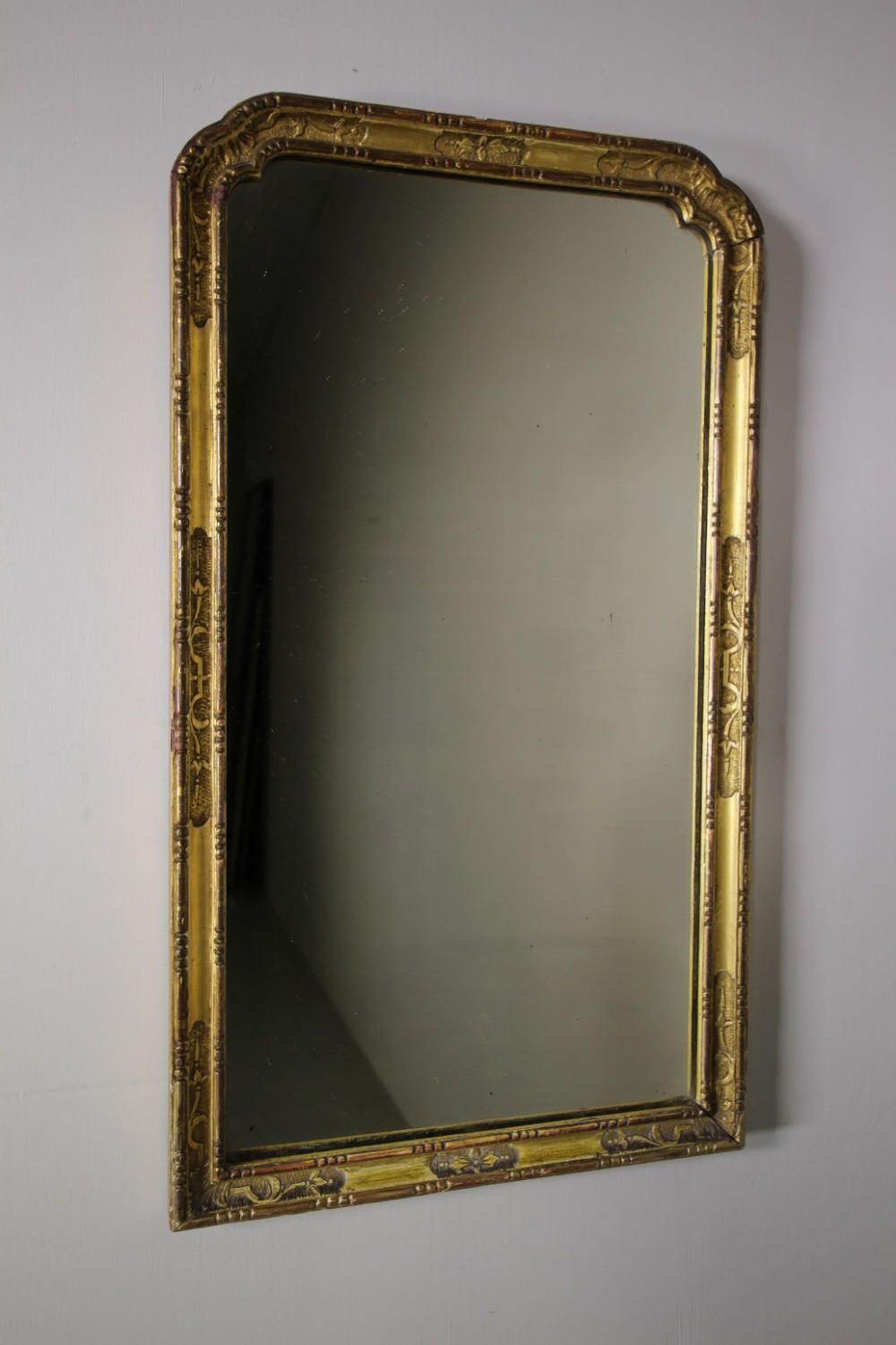 Late Georgian Antique Gilt Wall Mirror