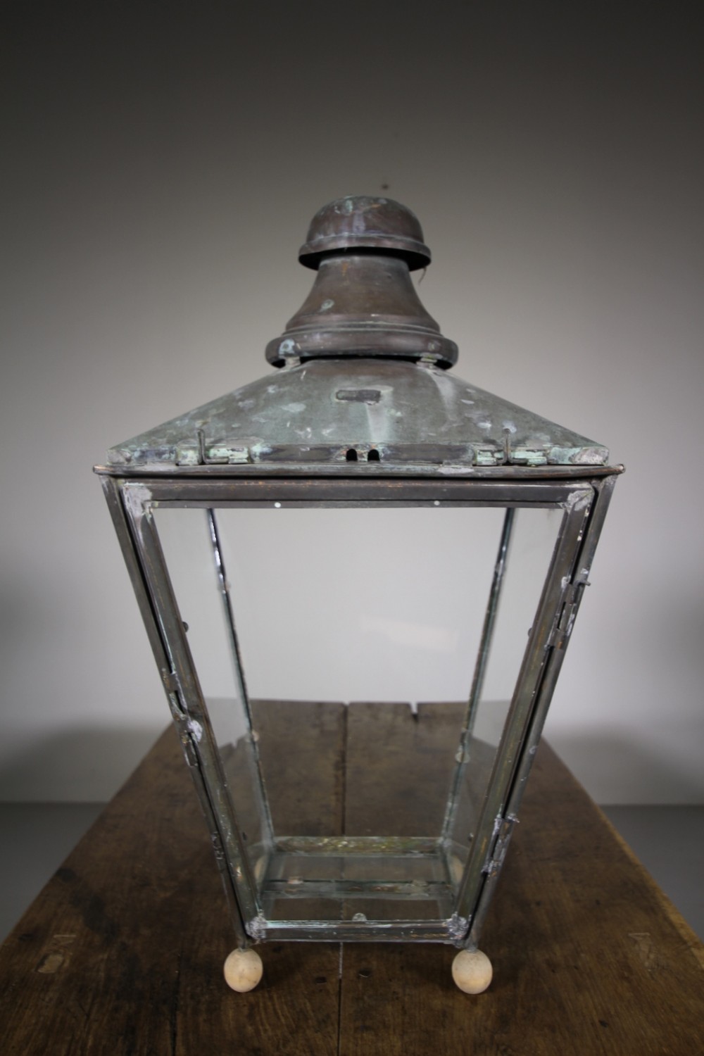 19th Century Antique Copper Lantern by Foster & Pullen