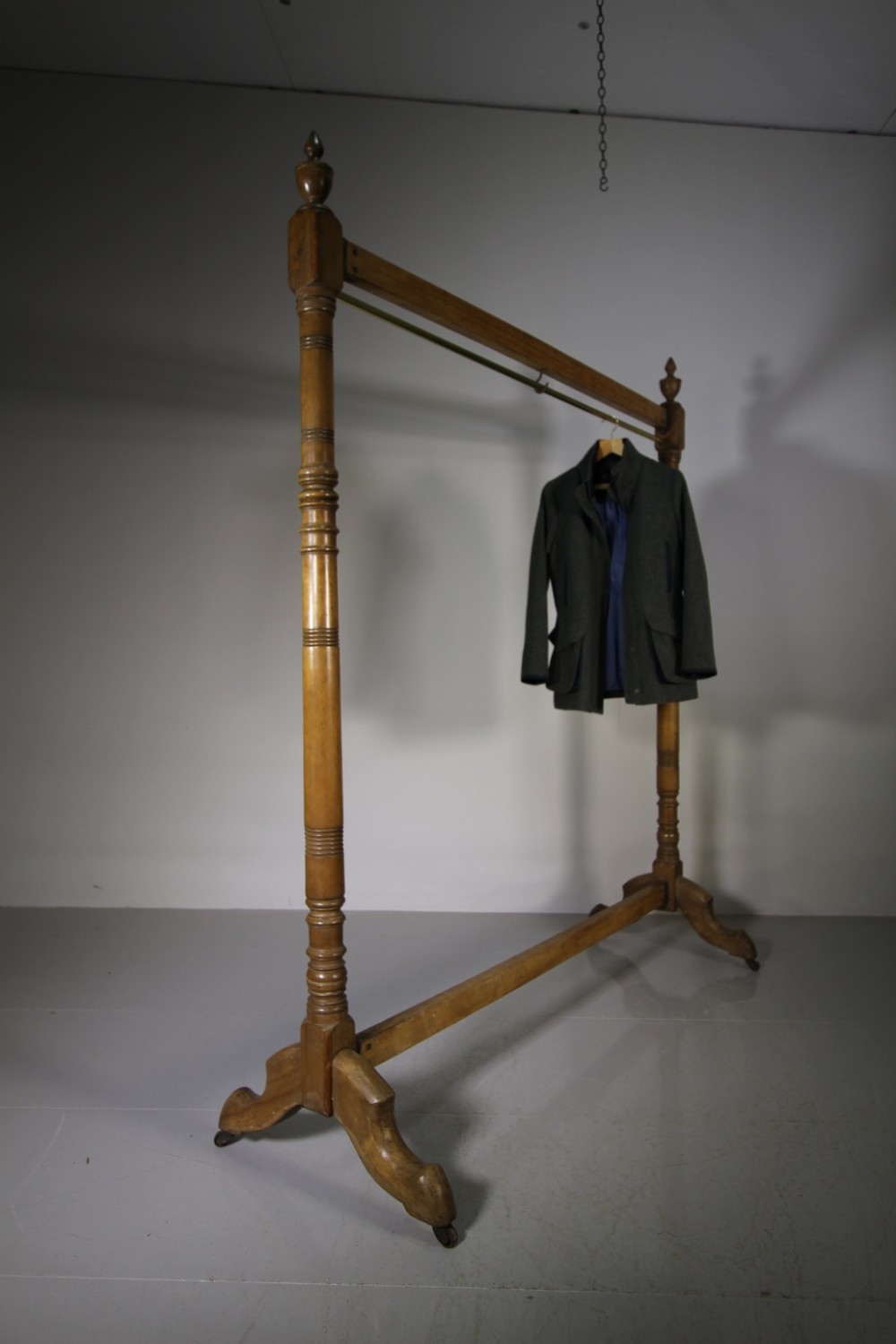 Large English 19th Century Antique Clothes Rail
