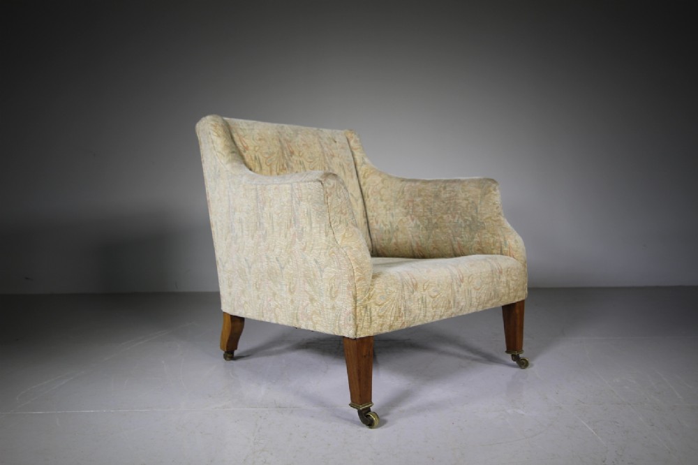 Howard & Sons 19th Century Antique Armchair
