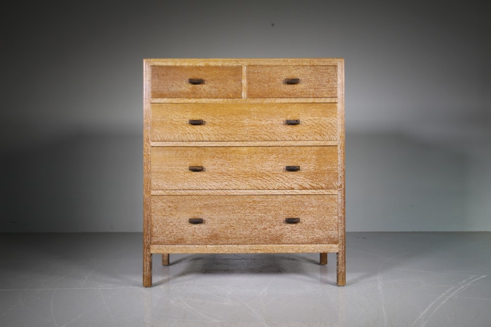 Heals of London 1920’s Oak Chest of Drawers