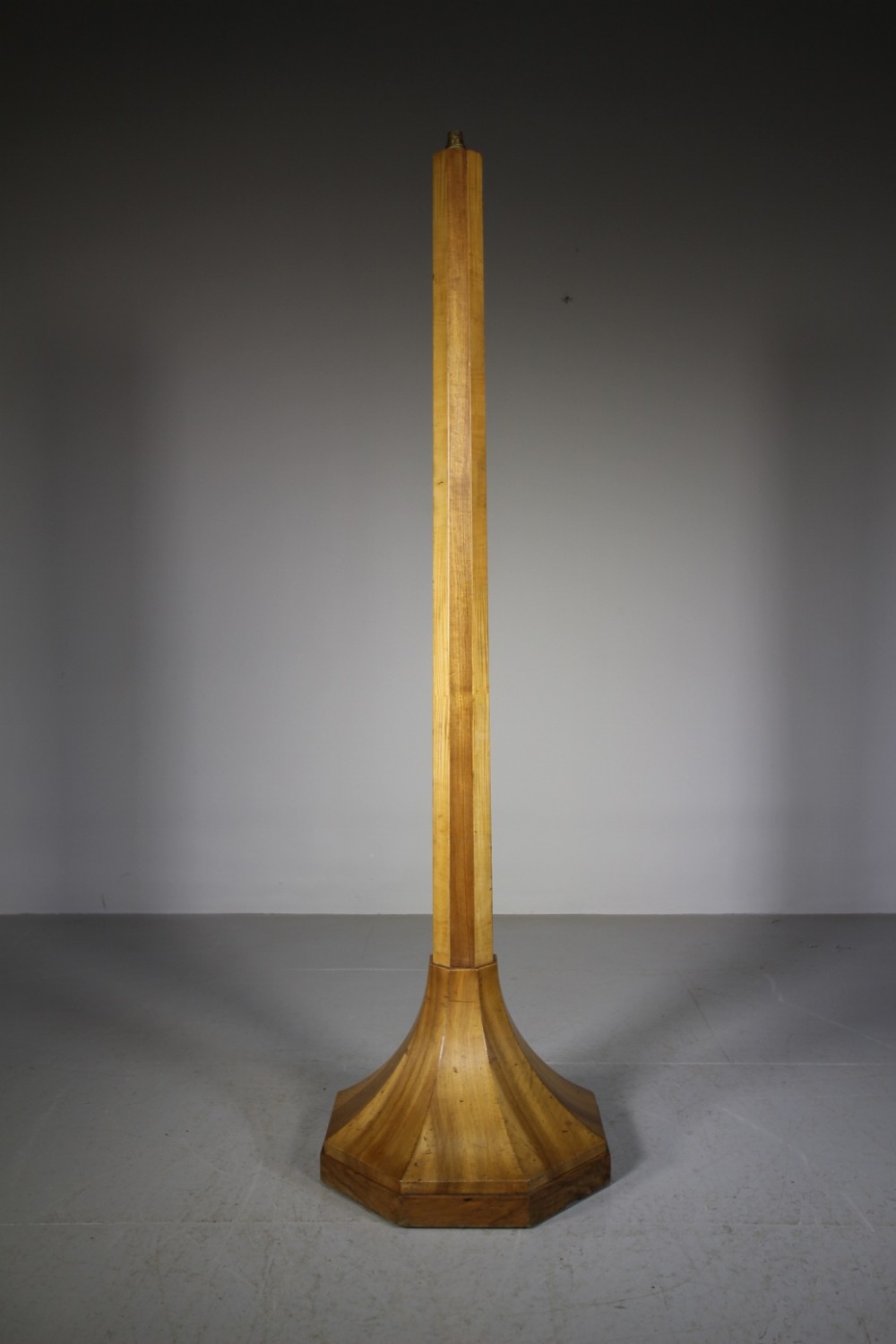 English Art Deco L.M.S. Train Standard Lamp