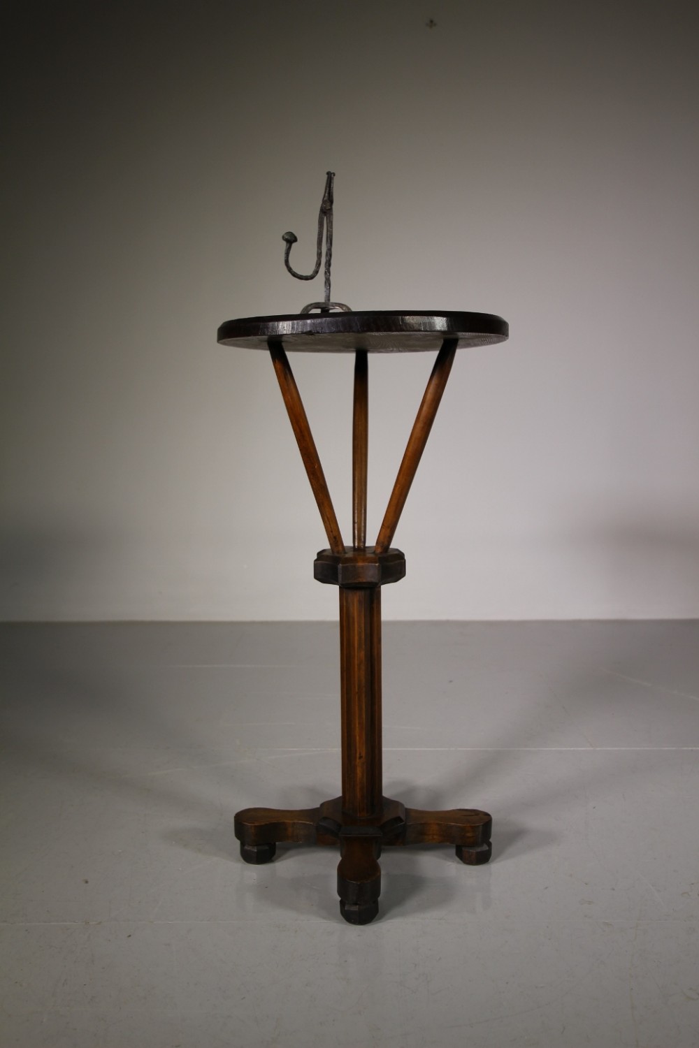 Unusual Welsh 19th Century Antique Pine Side Table