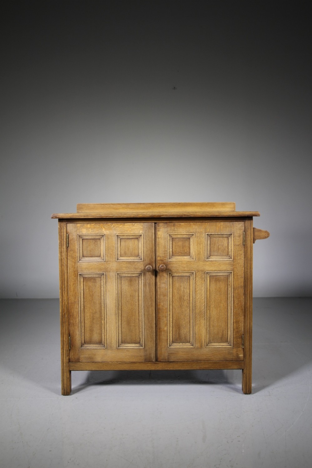Heals Edwardian Antique Cupboard with Towel Rail – Labelled
