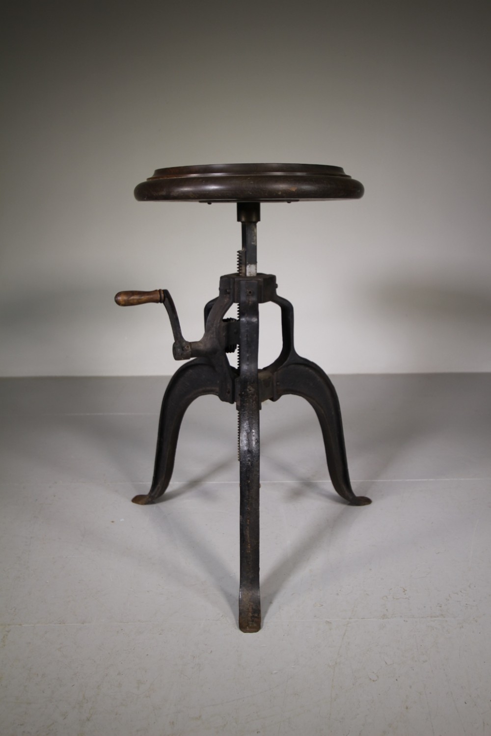 Mid 20th Century Engineers Iron Work Table