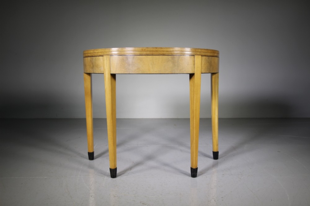 Rare Heals Antique Sycamore & Walnut Console Table