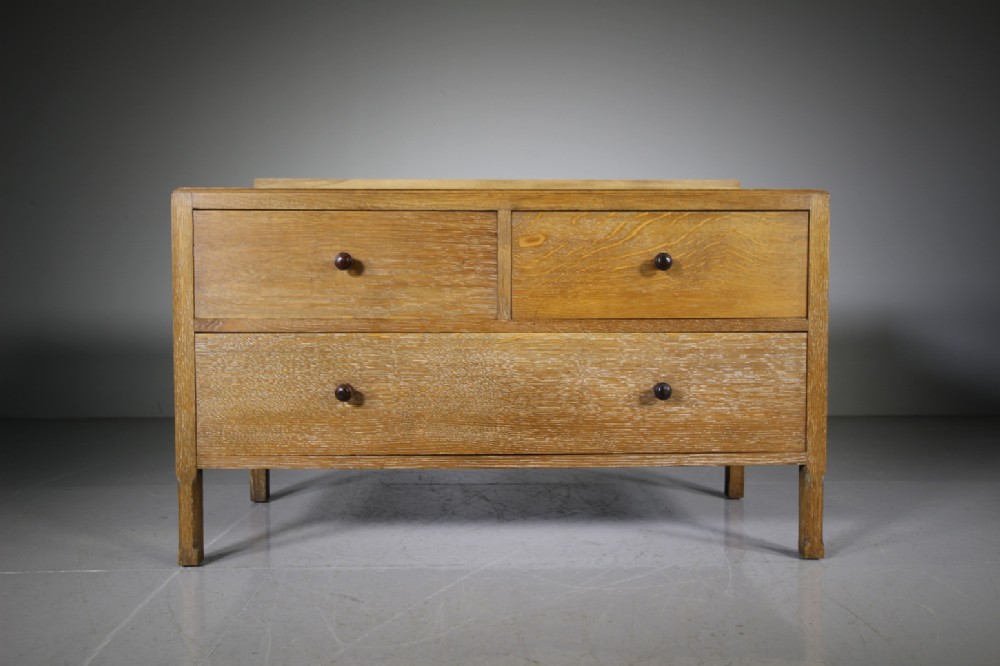 Heals of London 1930’s Low Oak Chest