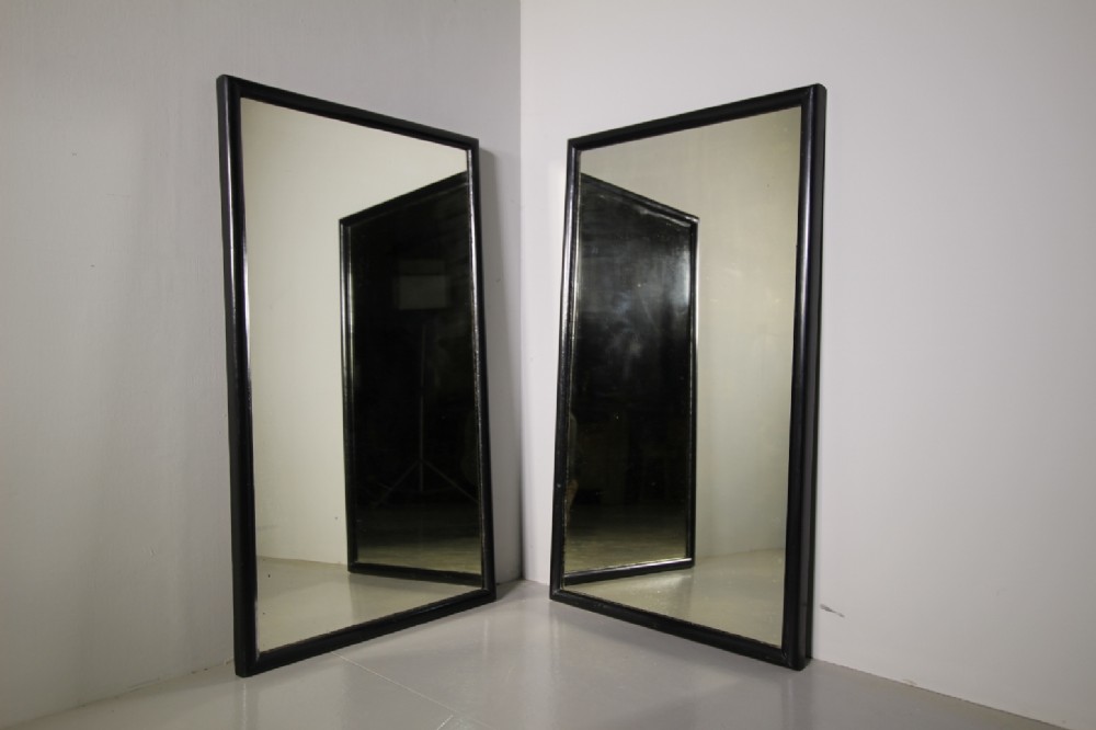 Pair of English 19th Century Antique Outfitters Mirrors