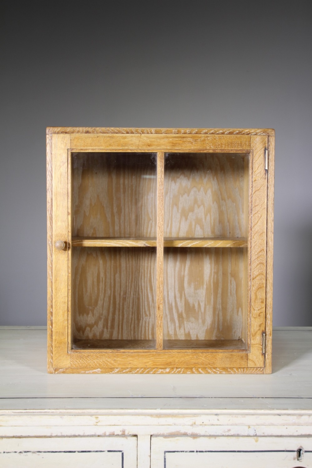 Heals 1920’s Oak Wall Cabinet
