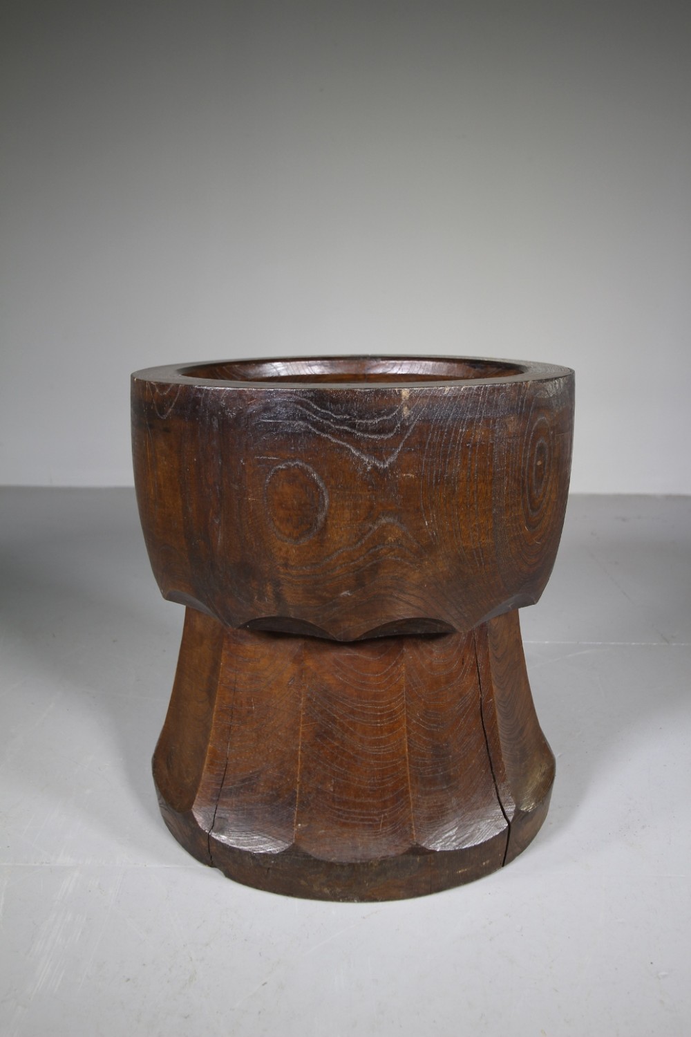 Large English 1940’s Elm Stand