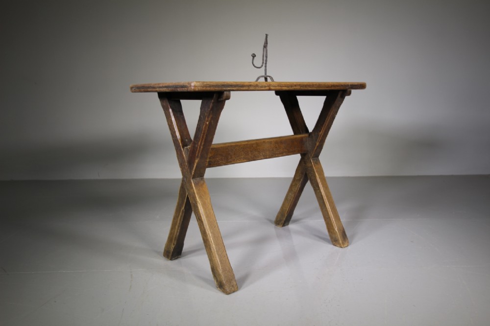 Heals of London 19th Century Antique Oak Side Table -Listed