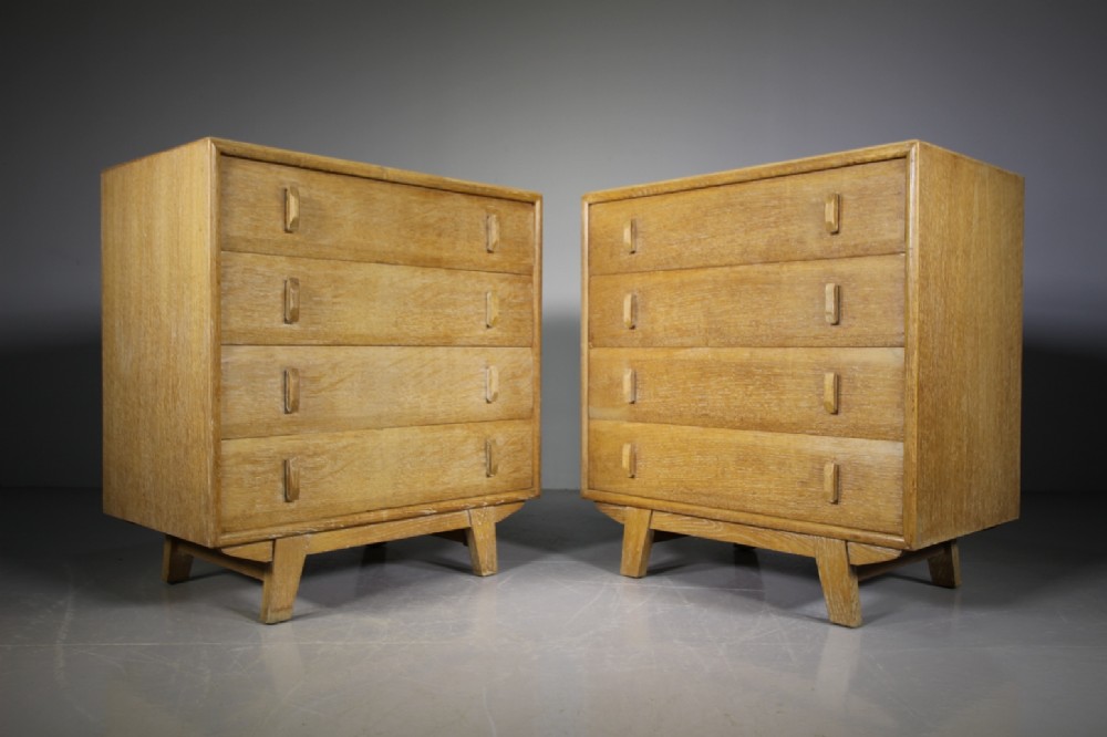 Super Pair of Heals 1940’s Oak Chest of Drawers