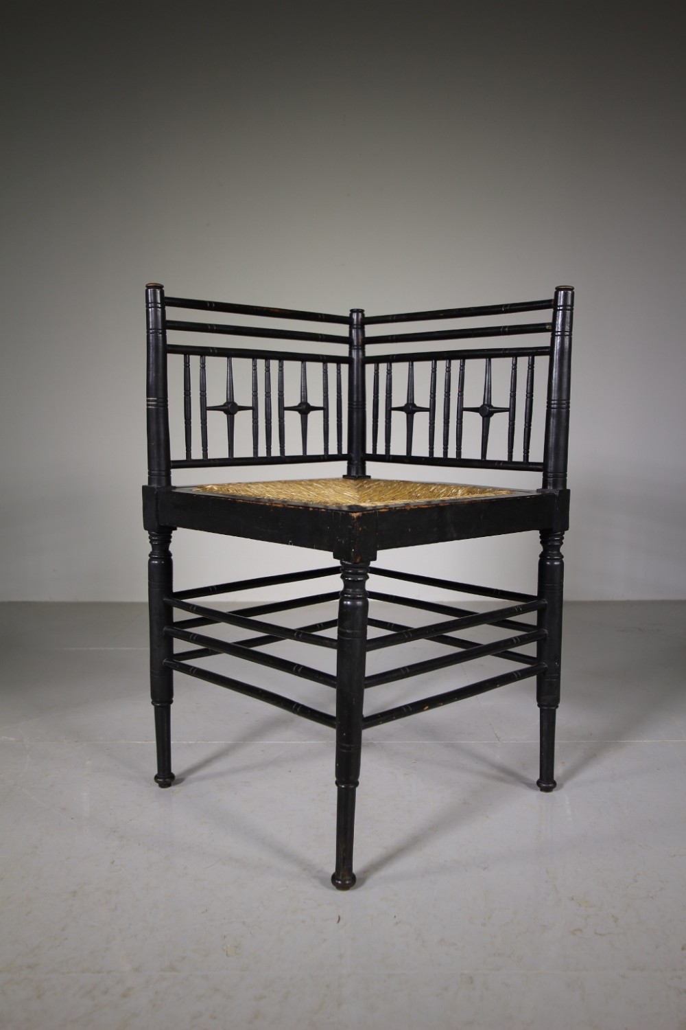 19th Century Morris & Co Antique Armchair by Ford Maddox Brown