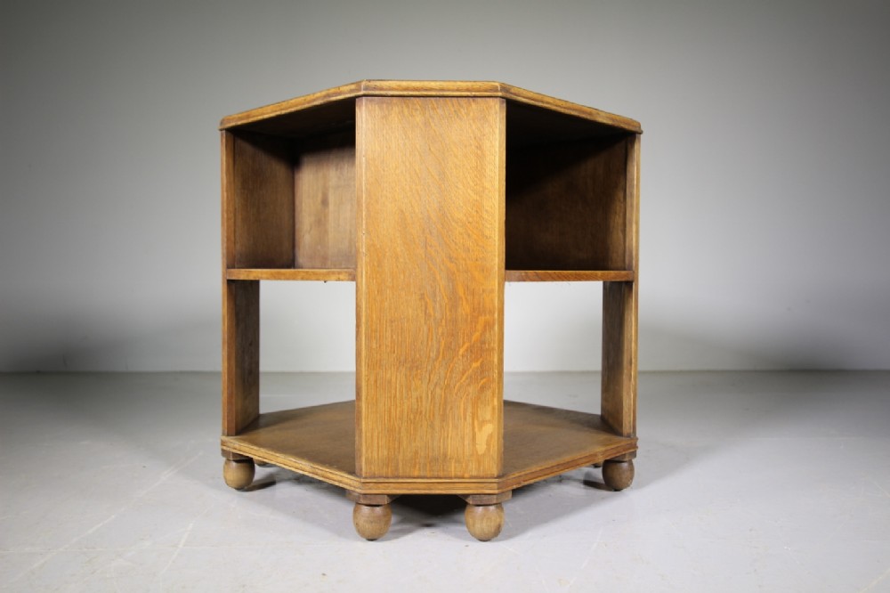 Heals of London 1920’s Oak Book Table