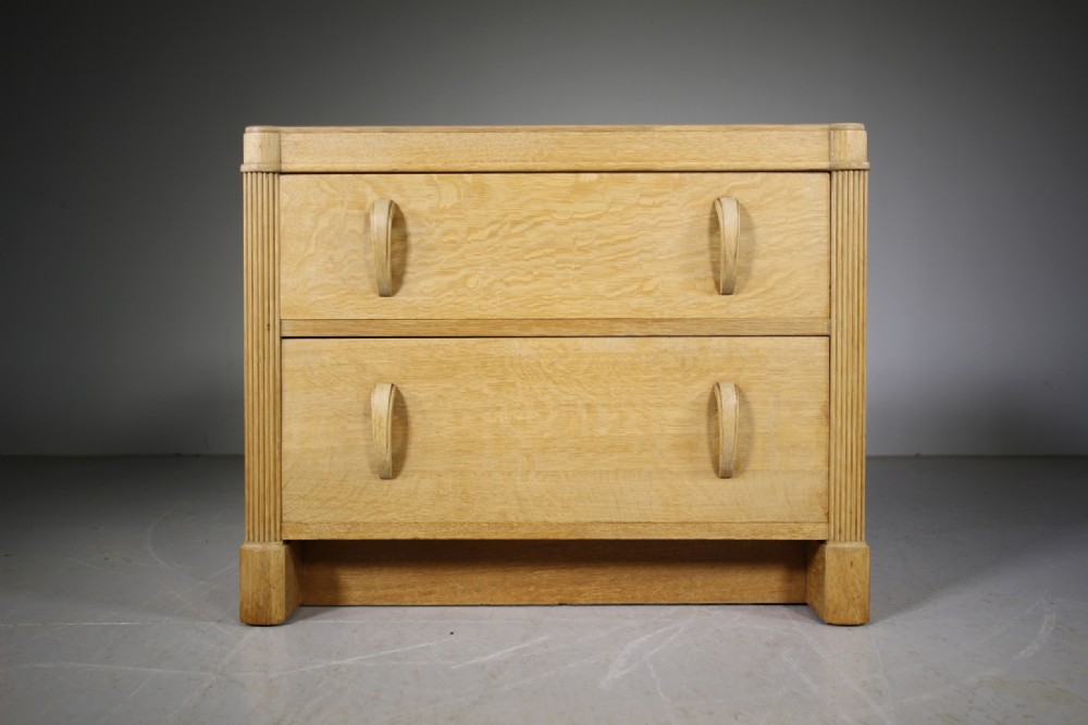 1930’s Heals Odeon Oak Chest of Drawers
