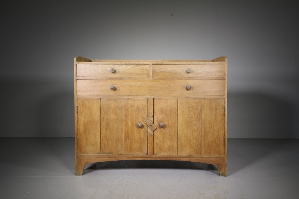 Early Heals Antique Oak Cottage Range Dresser