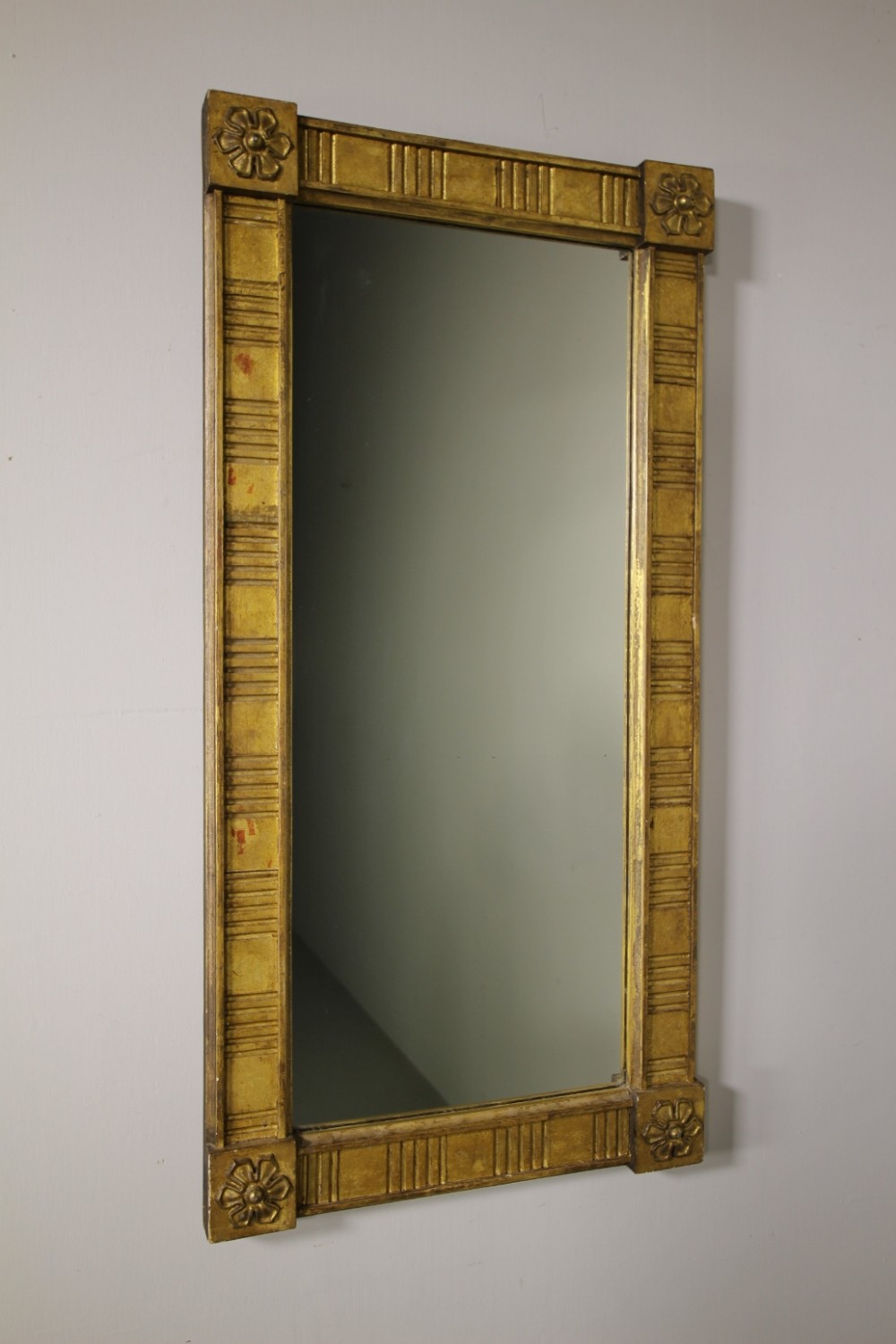 English Regency Antique Gilt Wall Mirror