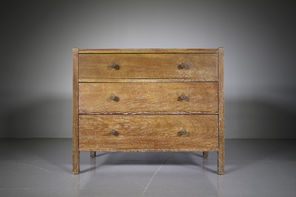 Heals Antique Oak Letchworth Chest of Drawers
