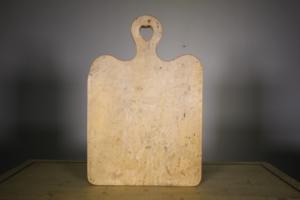 Lovely Large English Antique Sycamore Breadboard