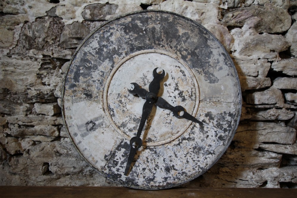 Early 19th Century Large Antique Clock Face