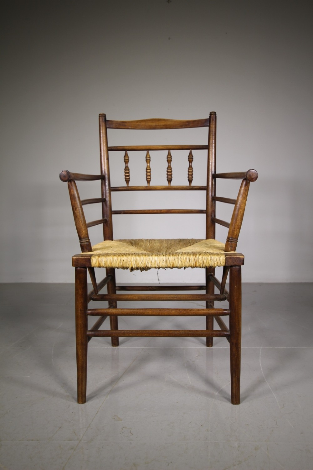 19th Century Morris & Co Antique Sussex Chair