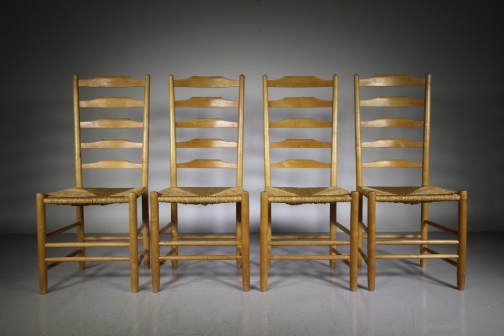 Set of Four 1930’s Ed Gardiner Clissett Dining Chairs – Stamped