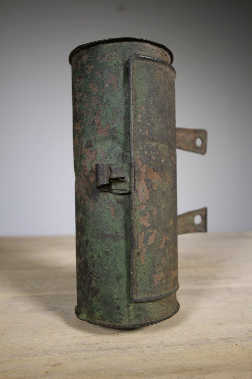English Toleware Antique Candle Box