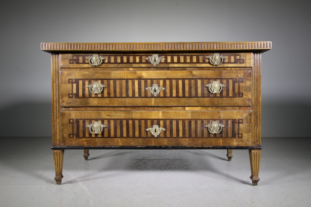 Wonderful 19th Century Antique Commode Chest of Drawers