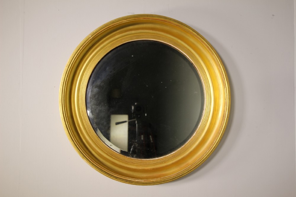 Large English 19th Century Antique Gilt Wall Mirror