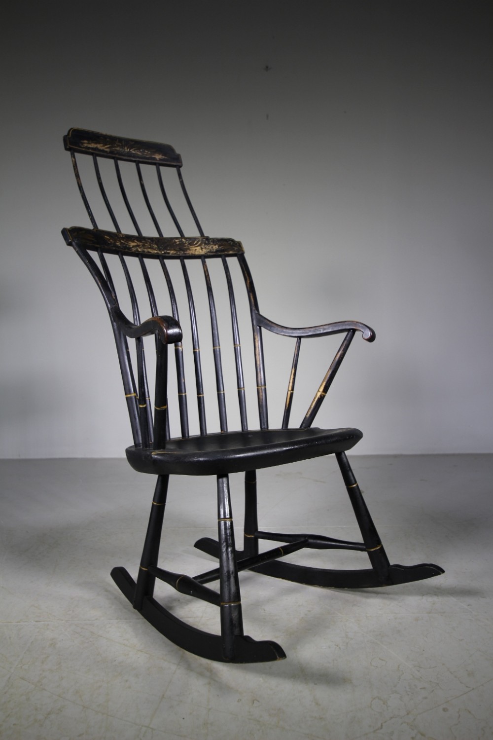Late 19th Century Antique American Rocking Chair