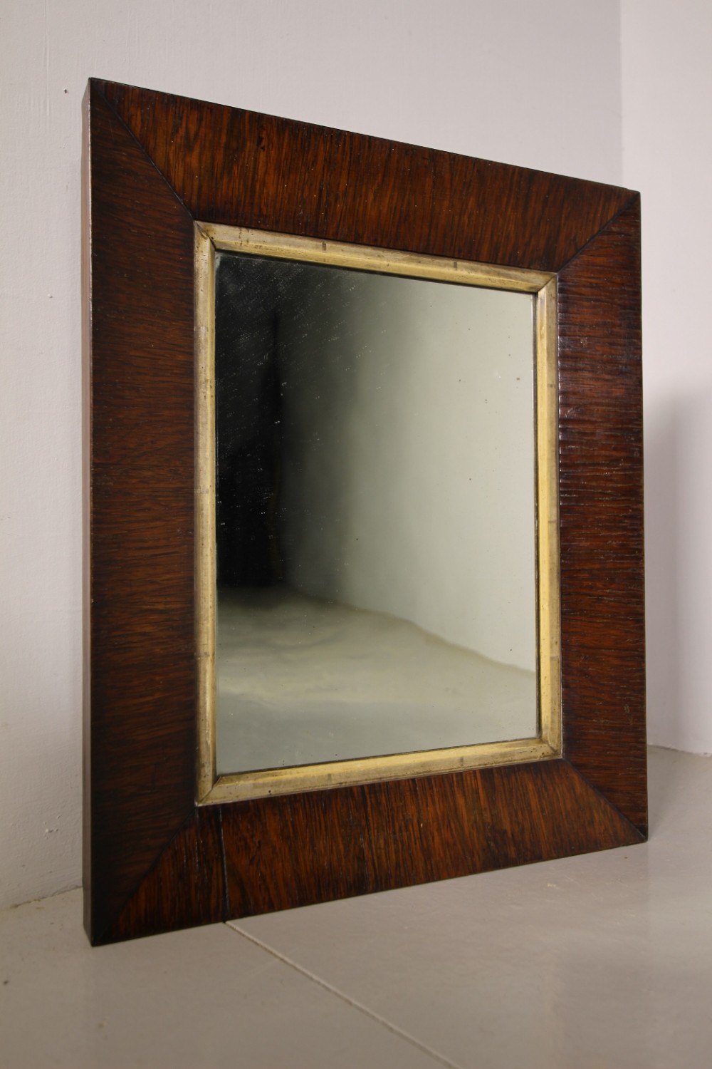 Beautiful English Regency Antique Rosewood Mirror