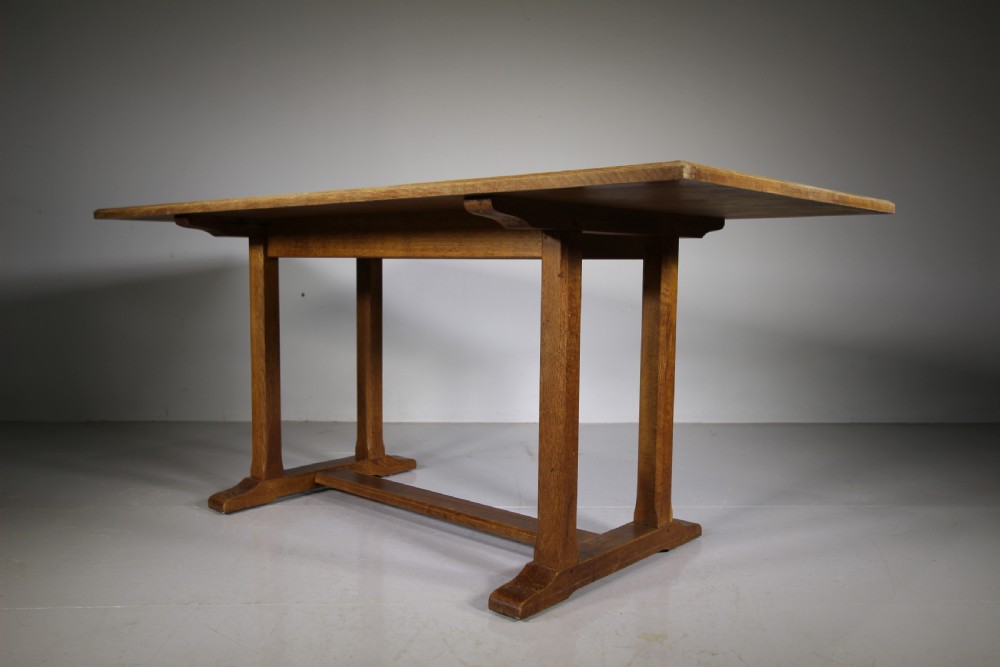 Heals 1930’s Oak Dining Table by Arthur Reynolds View VI