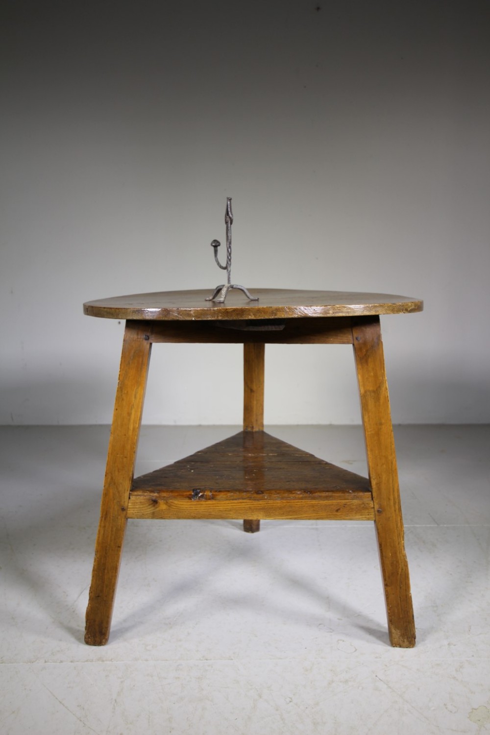 Lovely 18th Century Antique Pine Cricket Table