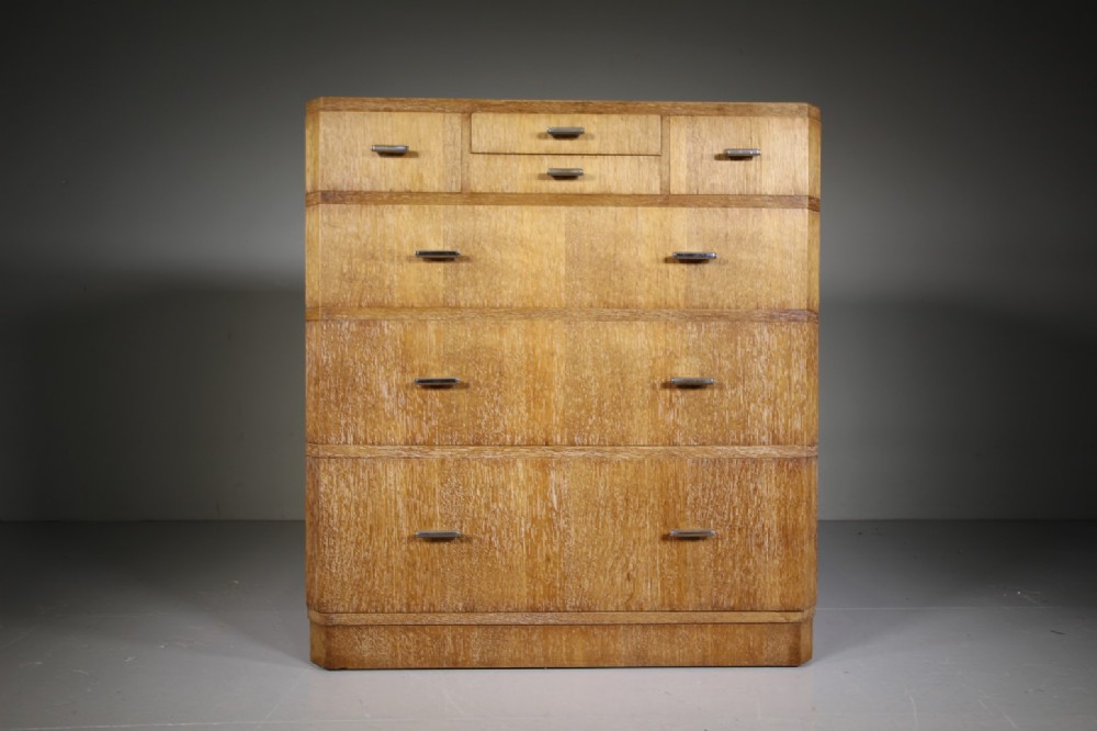 1920’s Heals of London Oak Chest of Drawers