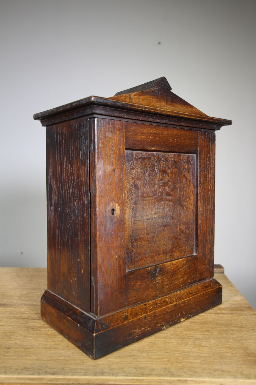 English 19th Century Antique Oak Wall Cupboard