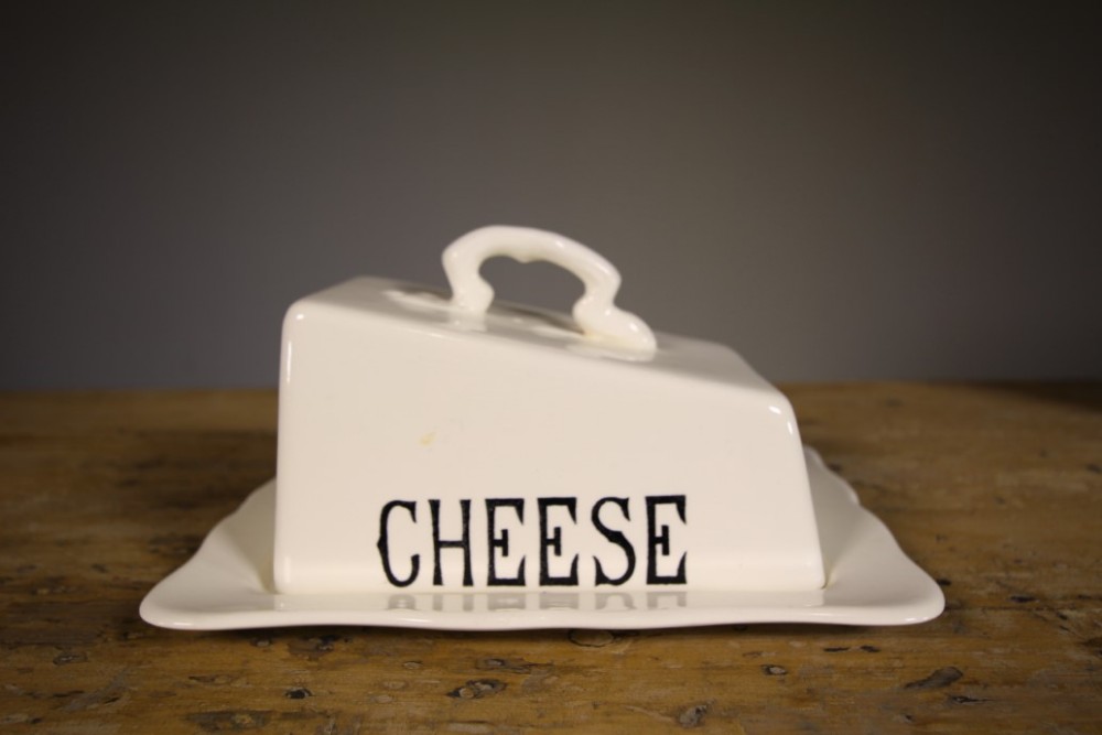 1930’s Mason’s Ironstone Cheese Cover & Plate 