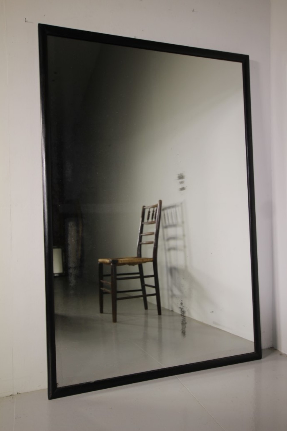 English 19th Century Antique Shop Fitting Mirror 