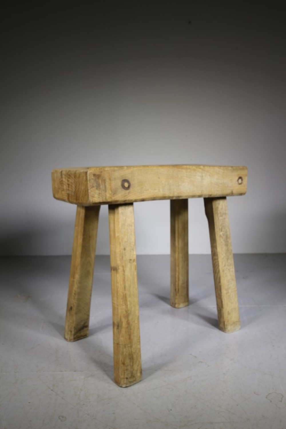 Edwardian Antique Kitchen Block Table 