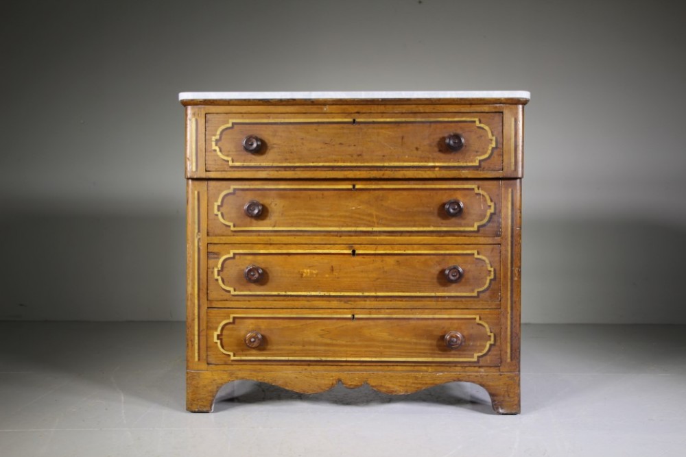
Wonderful Original Painted Antique Chest of Drawers