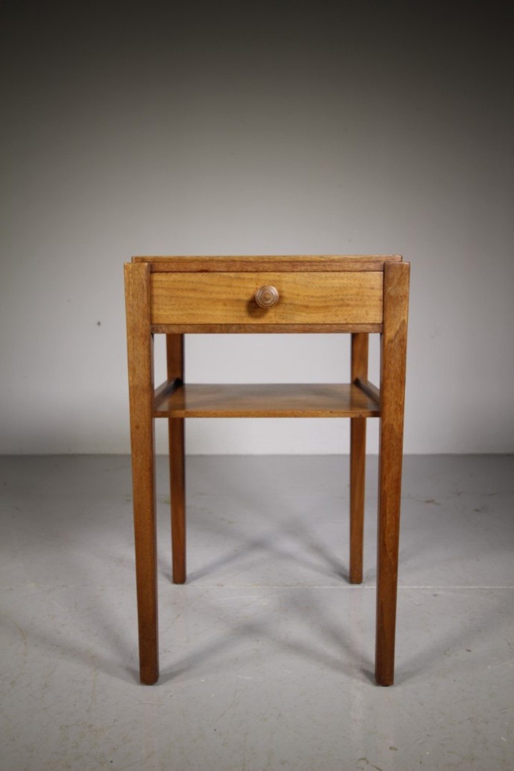 Gordon Russell 1930’s Walnut Bedside Table