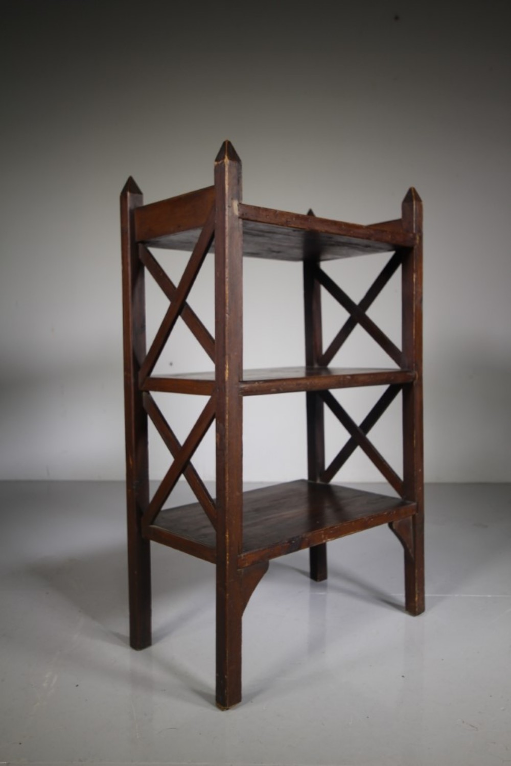 Fabulous 19th Century Antique Pine Bookcase 