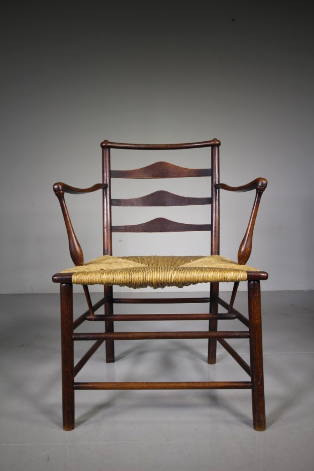 Rare 19th Century Charles Robert Ashbee Antique Armchair