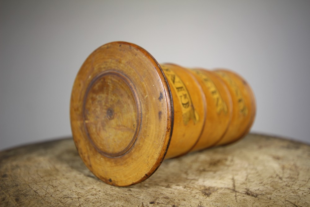 Treen 19th Century Antique Boxwood Spice Tower – Lovely Example View II