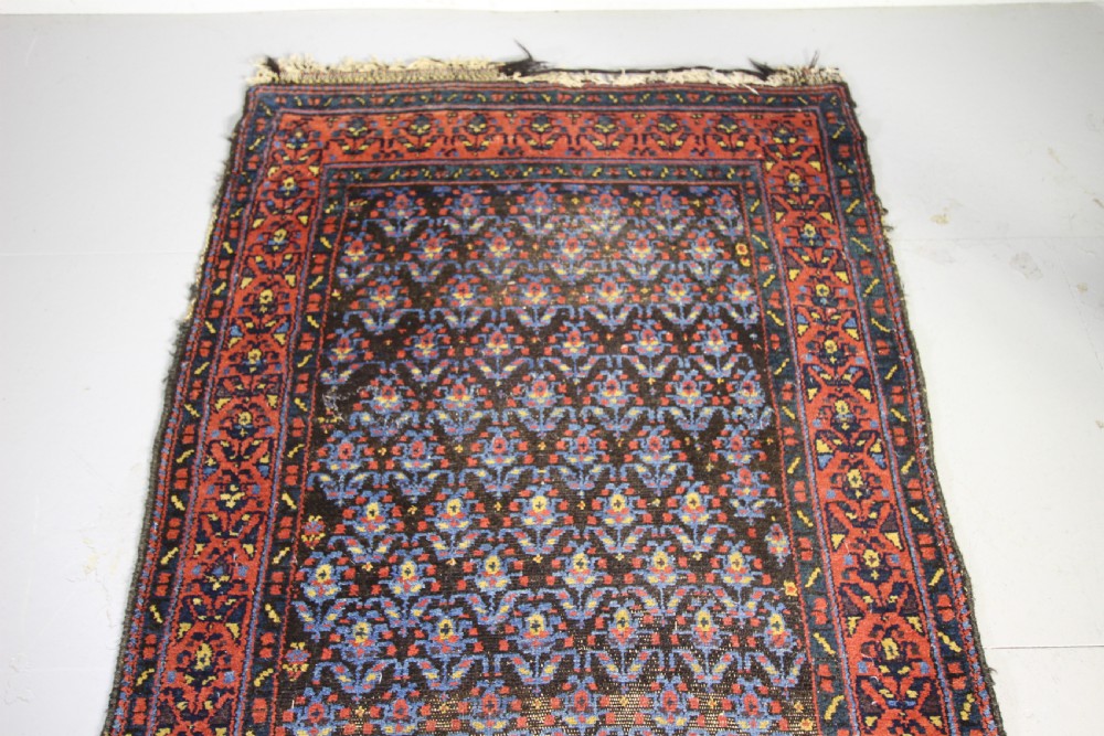 Long & Clean 19th Century Antique Runner Floor Rug View VIII