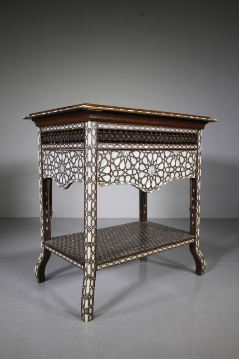 Fabulous 19th Century Antique Moorish Side Table 