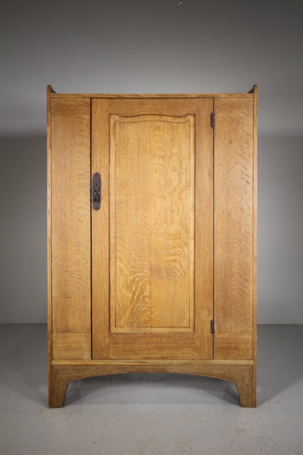 Early Heals of London Antique Oak Wardrobe