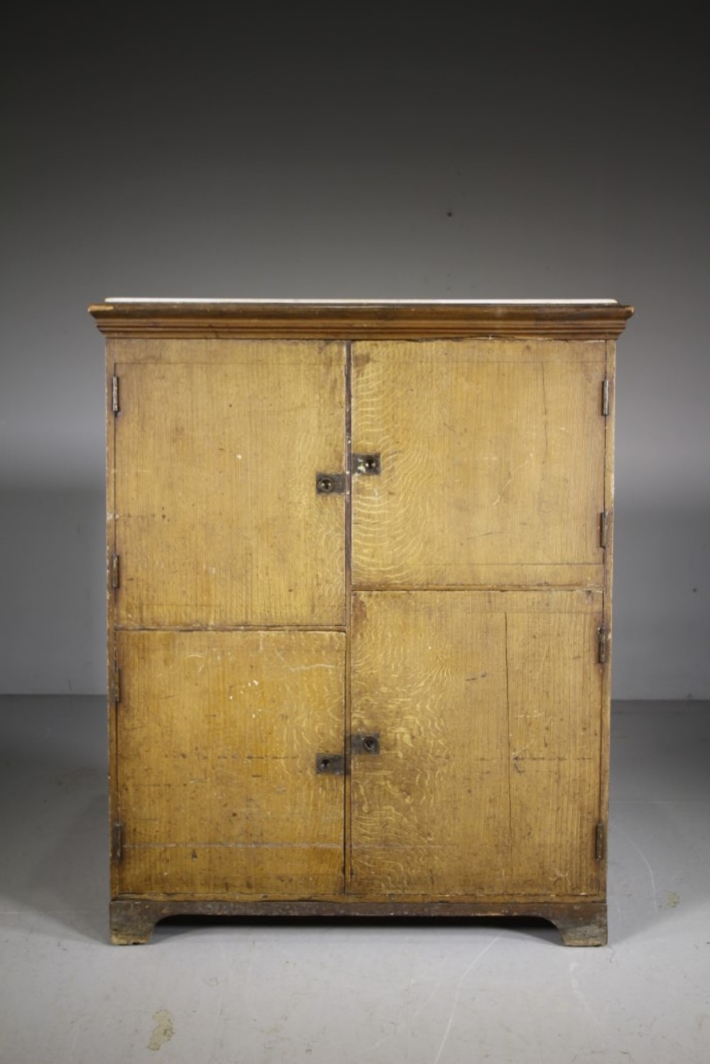 
Regency Original Painted Pine Antique Cupboard
