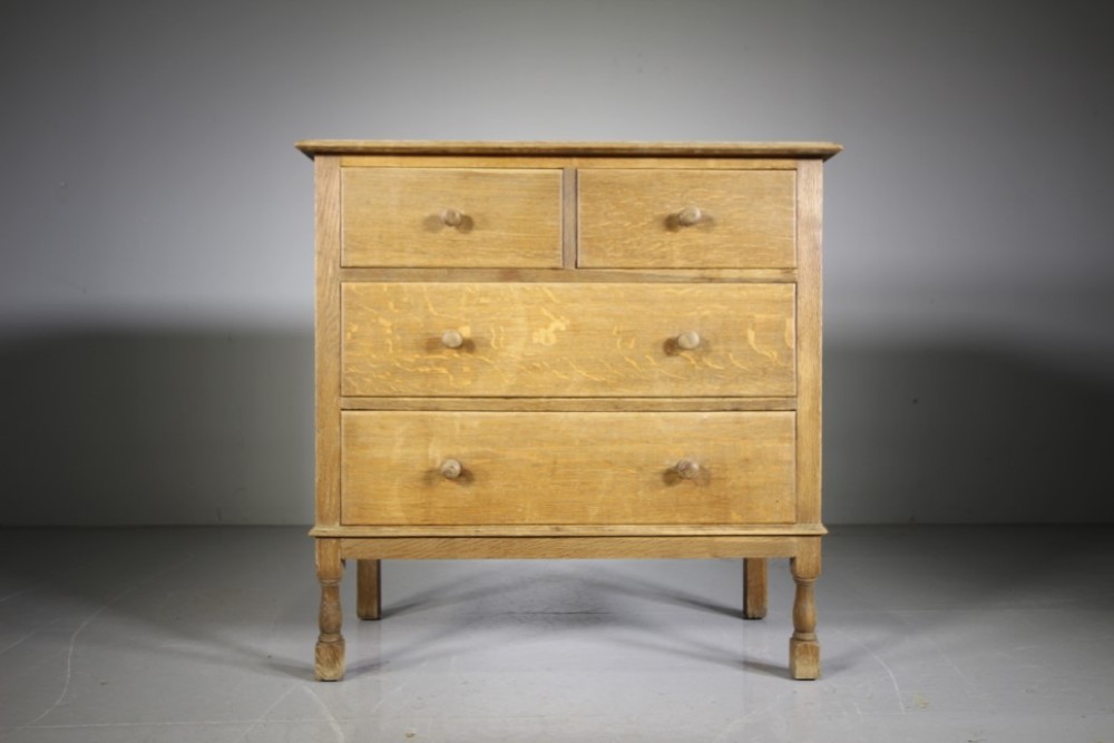 1920’s Heals Oak Chest of Drawers – Labelled