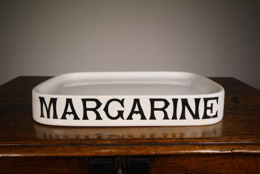 Large Antique Margarine Grocer’s Slab by Parnall & Sons