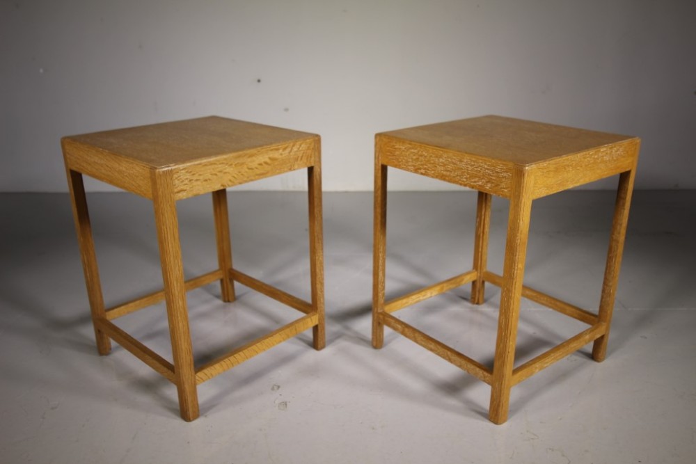Pair of Heals 1920’s Oak Side Tables